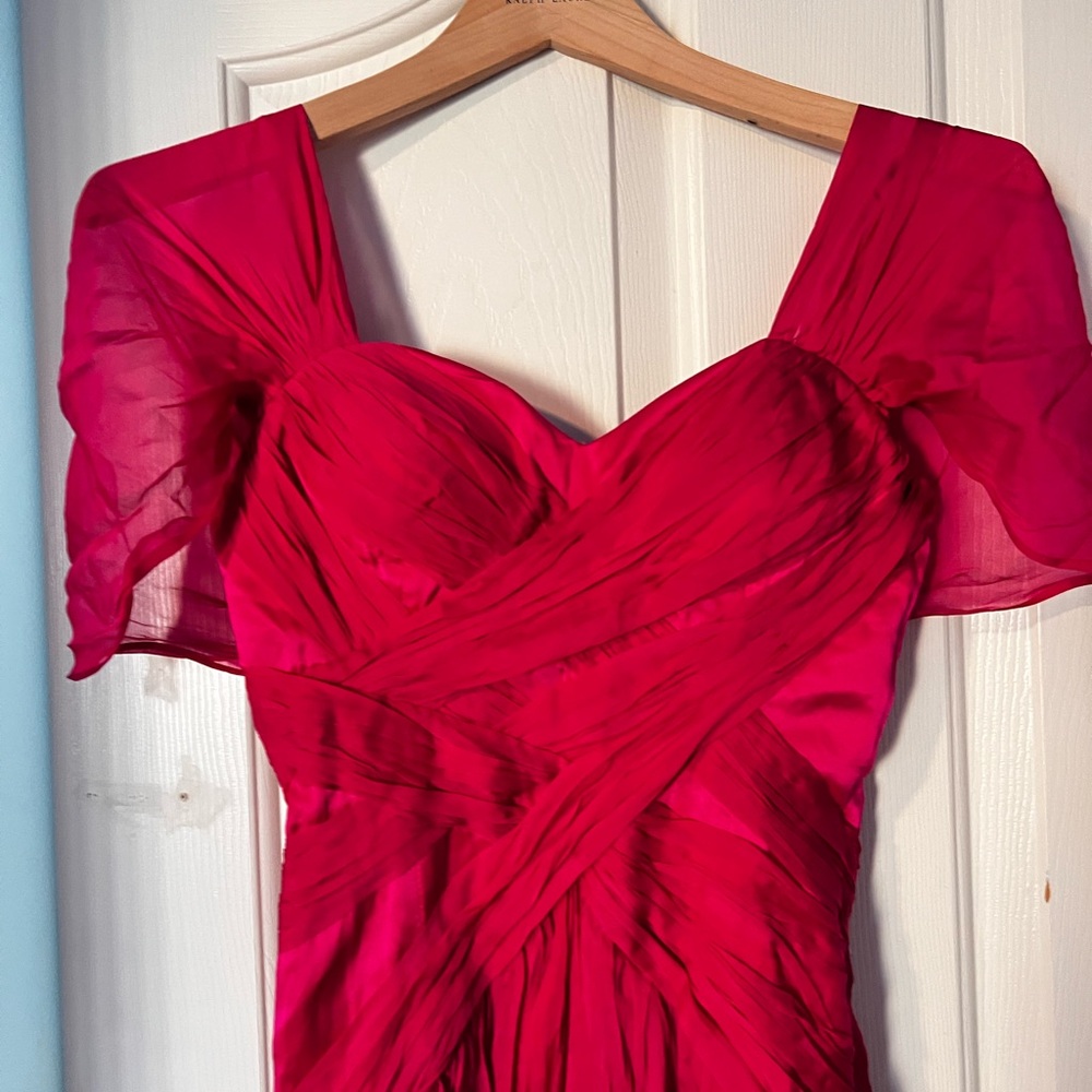 NINA AUSTIN Elegant Pink Evening Dress